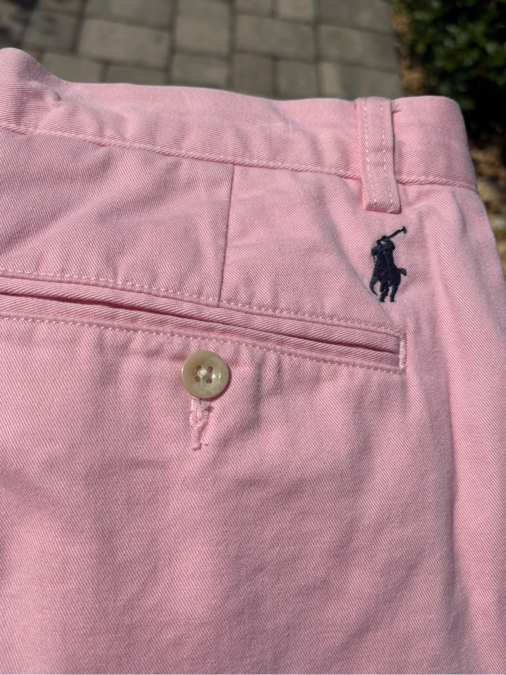 Polo Ralph Lauren Pink Preston Pants Men’s 33x32 Cotton Chino Prep